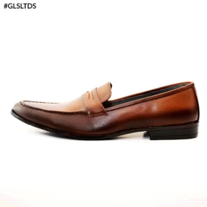 Space loafer Tan Dark Shedded