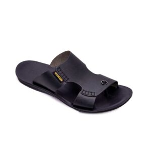VISTA Genuine Leather slippers Black 20211