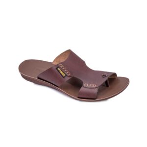 VISTA Genuine Leather slippers Brown 20211